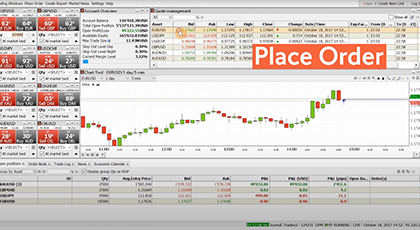 3. Advanced Trader : Trading Interface